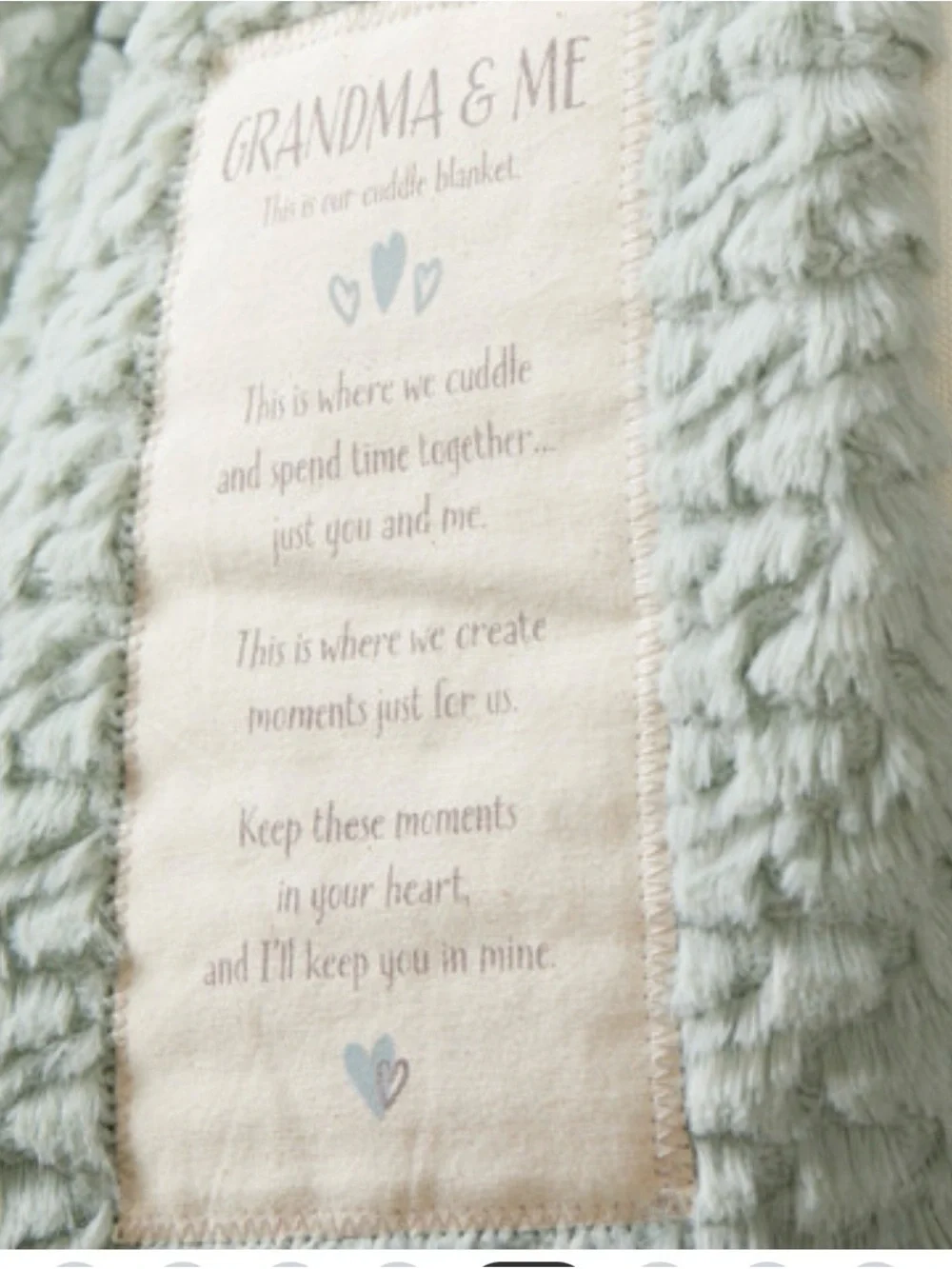 Cozy Chenille Throw Blanket - Soft Sage Green